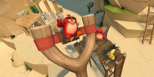 Angry Birds AR: Isle of Pigs, злые птички в реальной жизни