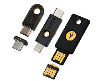 YubiKey: устройство для управления паролями с поддержкой 2FA