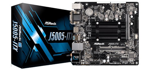 ASRock выпускает материнскую плату J5005-ITX с процессором Intel Pentium Silver