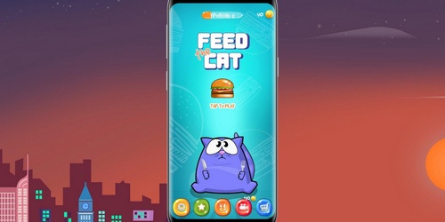 Feed The Cat, виртуальных котов