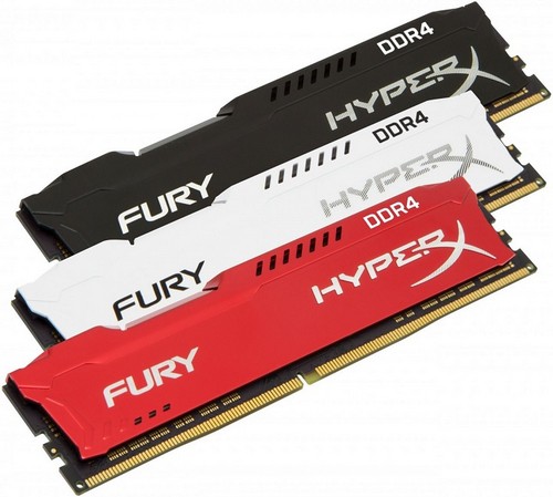 HyperX расширяет линейки памяти Fury DDR4 и Impact SO-DIMM DDR4