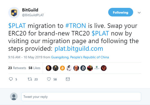 Игровая компания DLT BitGuild Ditchs Ethereum выбирает сеть Tron