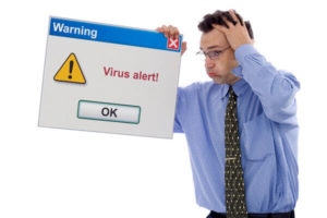 virus надпись