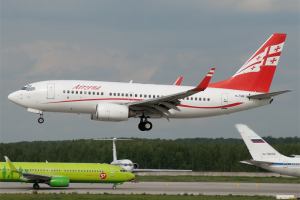 Минтранс России ограничил полеты Georgian Airways 