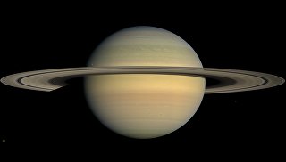 Фотография Сатурна, полученная зондом Кассини