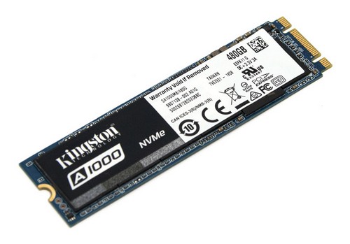 Kingston A1000 NVMe PCIe SSD 480GB