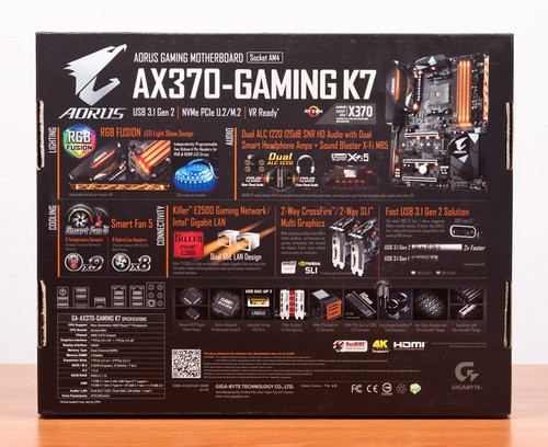Gigabyte GA-AX370-Gaming K7