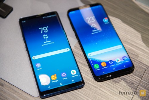 Samsung Galaxy Note8 и Galaxy S8+