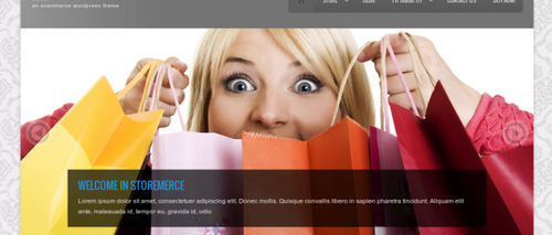 Storemerce, сайт шаблон wordpress 4.8
