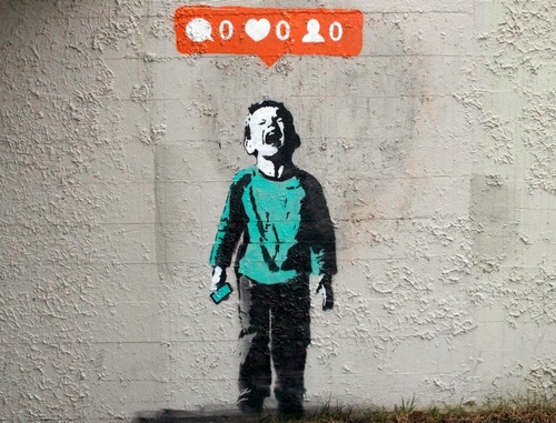 Banksy Â«Nobody Likes MeÂ»