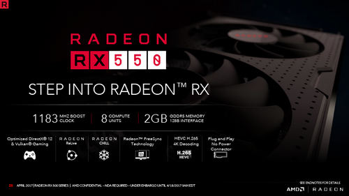 AMD Radeon RX 550 Обзор видеокарты