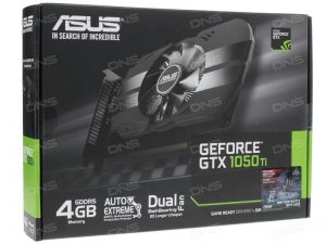 Asus GeForce GTX 1050 Ti Phoenix [PH-GTX1050TI-4G]