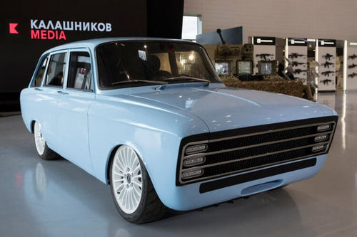 Будущее российского такси электромобиль Калашников