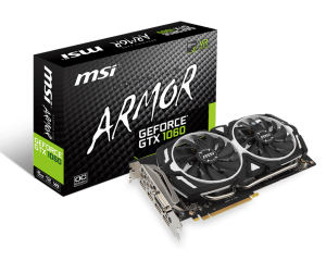 MSI GeForce GTX 1060 ARMOR OC