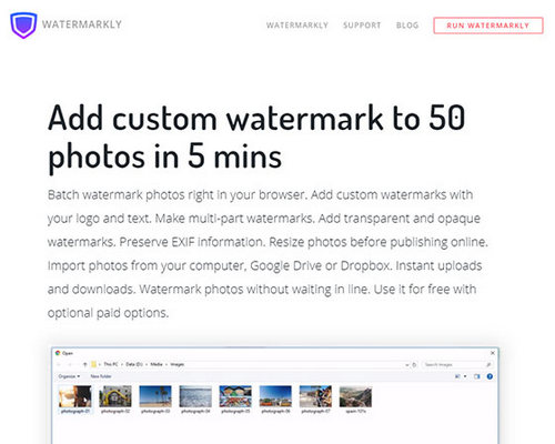 Плагин Visual Watermark, для защиты фото, от копирования